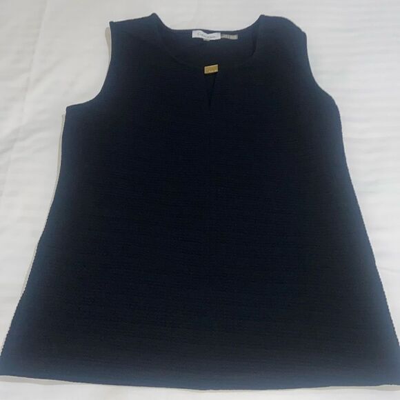 Calvin Klein Blouse Ladies Medium Black - Picture 1 of 6